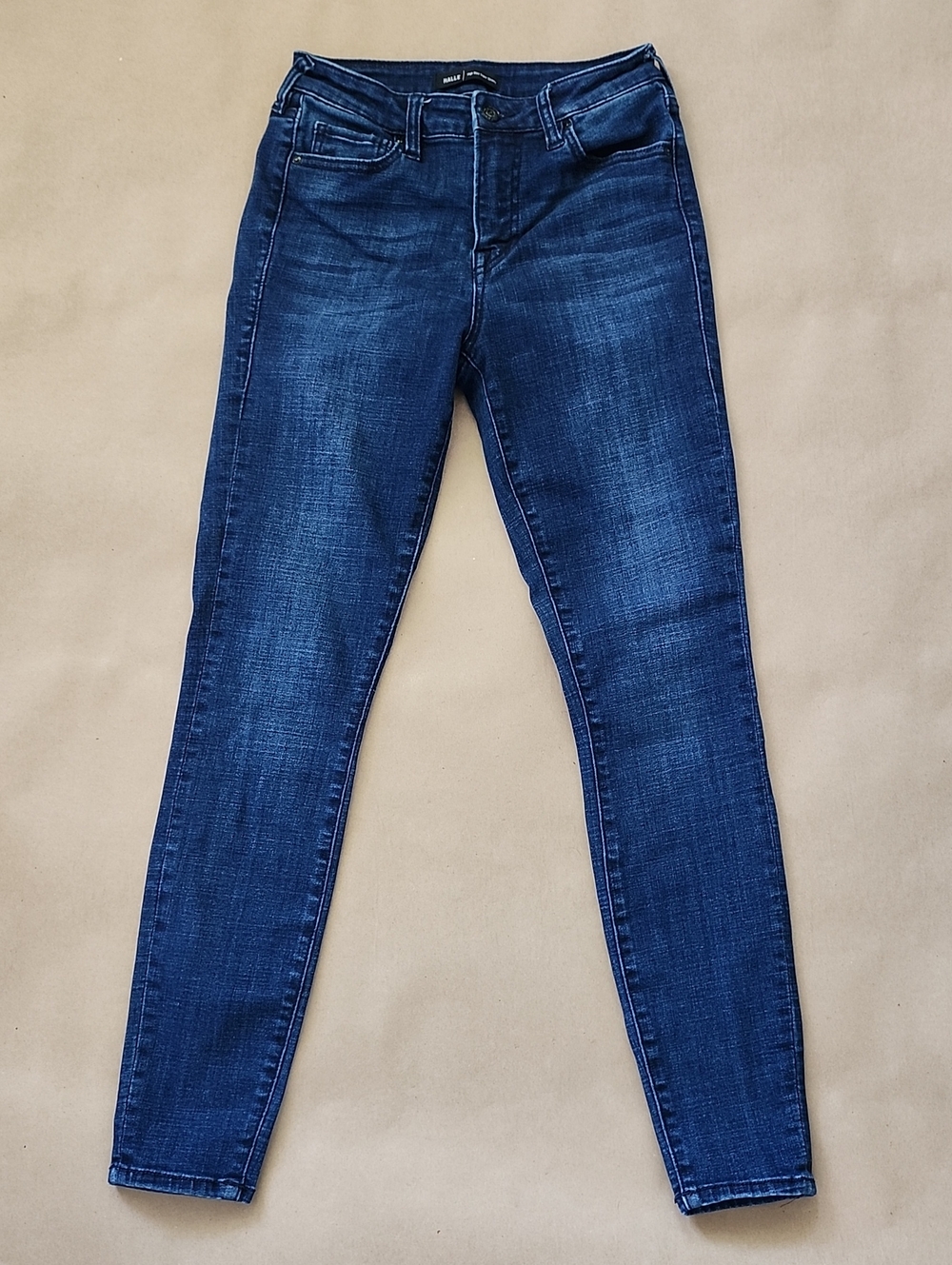 TRUE RELIGION Halle High Rise Super Skinny Jeans. Dark Blue-Great Condition.